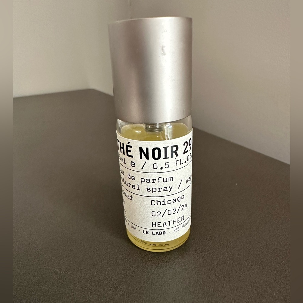Le Labo Thé Noir 29 Eau de Parfum - 0.5 fl oz (almost full)